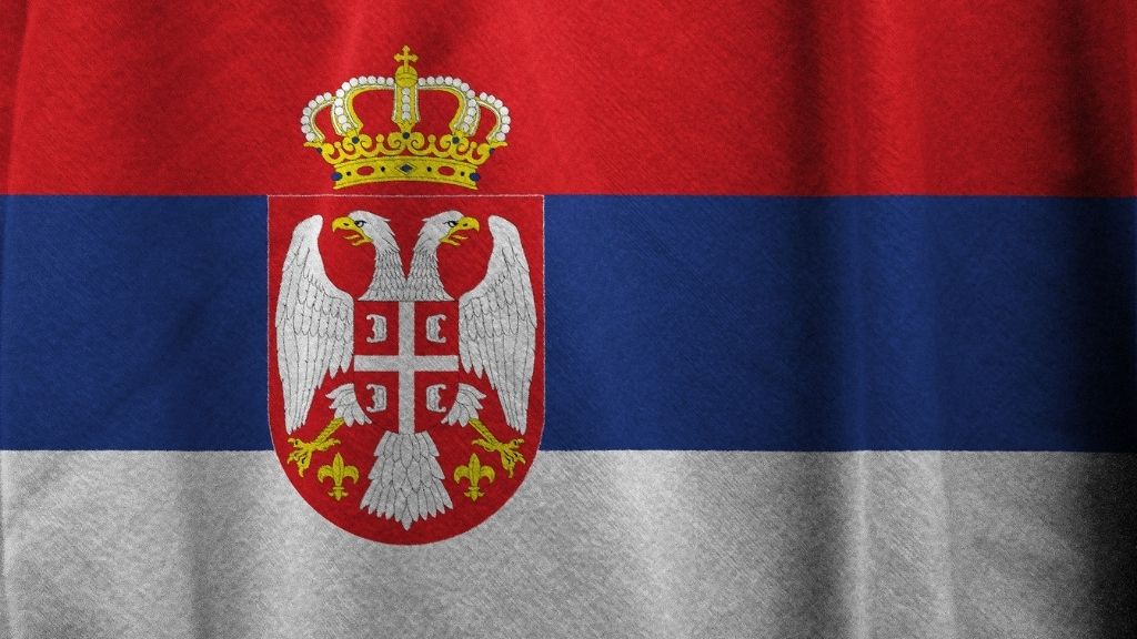 bandiera Serbia