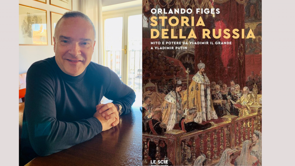 Orlando Figes e la copertina di Storia della Russia