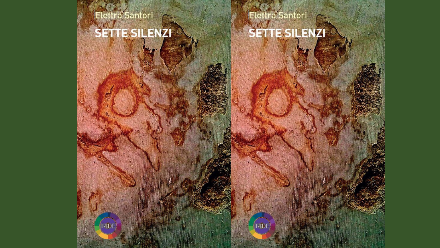 Copertina del libro Sette silenzi di Elettra Santori, Rubbettino Editore